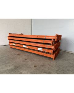 Palettenregaltraverse Traverse Palettenregal | Stow Pal Rack NS | lichte Weite: 2.700 mm | Kastenprofil: 110 x 50 mm | orange