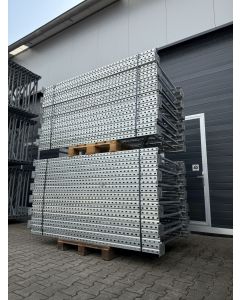 Palettenregalständer Regalständer gebraucht | Dexion Speedlock P90 | M | Rahmenprofil: 90 x 75 x 1,80 mm | Ständerhöhe: 2.000 mm | Ständertiefe: 1.100 mm | sendzimir verzinkt