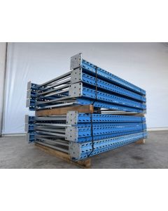Palettenregalständer Regalständer Palettenregal, gebraucht | Stow Pal Rack NS | Ständertyp: PNFB 12 | Ständerhöhe: 1.750 mm | Ständertiefe: 1.100 mm | RAL5015 Himmelblau