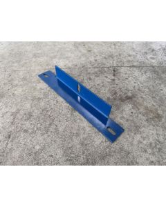 Regalverbinder Verbinder f. Palettenregale, gebraucht | SSI Schäfer PR 600 | Regalabstand: ca. 150 mm | Gesamtlänge: 200 mm | RAL 5010 blau