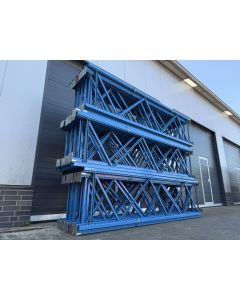 Palettenregalständer Regalständer gebraucht | Stow Pal Rack NS | PLFB 13 | Rahmenprofil: 85 x 65 x 2.0 mm | Ständerhöhe: 3.300 mm | Ständertiefe: 800 mm 