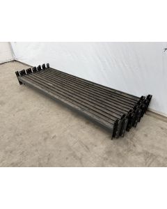 Palettenregaltraverse Stufentraverse Palettenregal, gebraucht | Bito PL 38 | lichte Weite: 2.200 mm | K: 104/82 x 50 mm | schwarz | 3 HK
