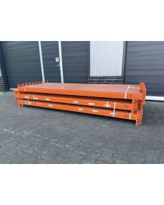 Palettenregaltraverse Traverse Palettenregal, gebraucht | Stow Pal Rack NS | lichte Weite: 2.700 mm | Kastenprofil: 100 x 50 mm | orange