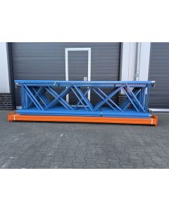Palettenregalanlage Palettenregal, gebraucht | Stow Pal Rack NS | Regalständer: 3.300 x 800 mm | blau | lichte Weite: 3.600 mm | Regallänge: 29,57 lfm.