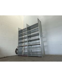 Fachbodenregal Magazinregal, gebraucht | Dexion HI280 | Gesamthöhe: 3.200 mm | Gesamttiefe: 610 mm | Regallänge: 2,61 lfm.