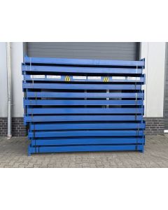 Palettenregaltraverse Traverse Palettenregal, gebraucht | SSI Schäfer PR600 | lichte Weite: 2.700 mm | Kastenprofil: 120 x 50 mm | RAL 5010 blau