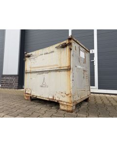 Stapelbeh&auml;lter Transportbeh&auml;lter, gebraucht | Schneider | Gesamtbreite: 1.230 mm | Gesamttiefe: 840 mm | Gesamth&ouml;he: 1.090 mm