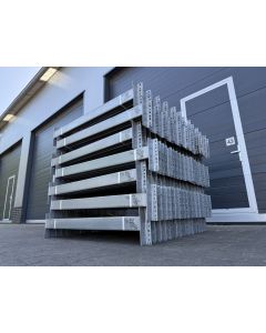 Palettenregaltraverse Traverse, gebraucht | Dexion P 90 | Lichte Weite: 1.140 mm | K: 89 x 50 mm | sendzimir verzinkt | 5 HK