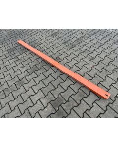 U-Profil Stahlträger | gebraucht | Gesamtlänge: ca. 2.480 mm | U-Profil: 100 x 50 mm | orange