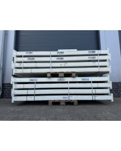 Palettenregaltraverse Traverse, gebraucht | Dexion (Hovik) P 90 | lichte Weite: 2.700 mm | K: 120 x 50 mm | weiß | 5 HK