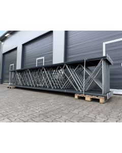 Palettenregalständer Regalständer, gebraucht | Dexion (Hovik) P90 | Rahmenprofil: 90 x 70 x 2,50 mm | Ständerhöhe: 5.000 mm | Ständertiefe: 1.050 mm | sendzimir verzinkt