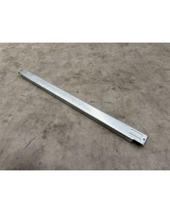 Tiefenauflage Tiefensteg Tiefenstege f. Palettenregal, gebraucht | f. Regaltiefe 1.100 mm | lichte Stützweite: 993 mm | U: 70 x 45 x 3 mm | sendzimir verzinkt