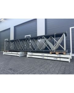 Palettenregalanlage Palettenregal, gebraucht | Dexion (Hovik) P90 | Regalständer: 6.000 x 1.050 mm | lichte Weite: 2.700 mm | sendzimir verzinkt | Regallänge: 27,99 lfm.