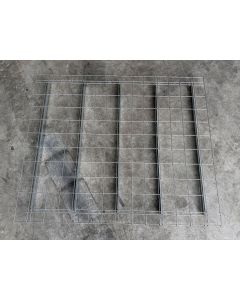 Drahtgitterrost Drahtgitter Regalrost, neu | Garantell | Abm: 1.180 x 1.340 mm (TxB) | Maschenweite: 106 x 88.3 mm | sendzimir verzinkt