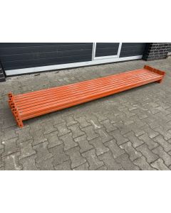 Palettenregaltraverse Traverse Palettenregal, gebraucht | META Thyssen | Traversentyp: HN 85|20|  lichte Weite: 2.800 mm | K: 85 x 50 mm | orange | 4 HK