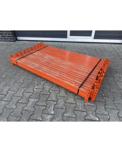 Palettenregaltraverse Traverse Palettenregal, gebraucht | META Thyssen | lichte Weite: 1.800 mm | K: 120 x 50 mm | orange | 4 HK