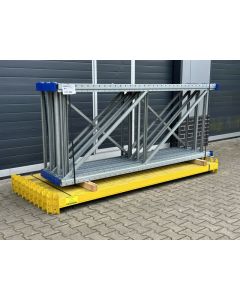 Palettenregalanlage Palettenregal, gebraucht | Cornix/Redirack | Regalständer: 2.610 x 1.100 mm | Lichte Weite: 2.710 mm | Regallänge: 16,84 lfm.