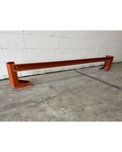 Anfahrschutzleitplanke Anfahrschutz Palettenregal, gebraucht | Mecalux | Doppelregalreihe | Gesamtlänge: 2.500 mm