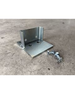 Fußplatte Fußplatten f. Palettenregal, neu | Stow Pal Rack NS | für 100 mm Rahmenprofil | sendzimir verzinkt