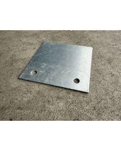 Ausgleichsblech, gebraucht / Abmessung: 140 x 140 mm