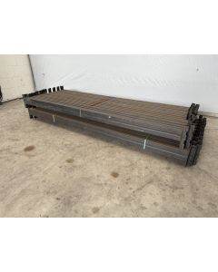 Palettenregaltraverse Traverse Palettenregal, gebraucht | Meta (Thyssen) | lichte Weite: 2.700 mm | K: 120 x 50 mm | 3 HK | schwarz