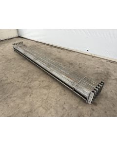 Palettenregaltraverse Traverse Palettenregal, gebraucht | Voest Alpine Megastar GS | lichte Weite: 2.700 mm | CS: 100 x 50 x 10 mm | 4 HK | feuerverzinkt