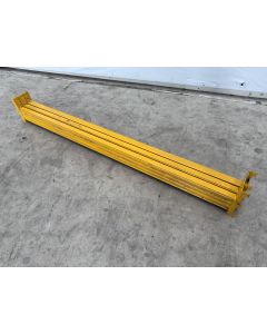 Palettenregaltraverse Traverse Palettenregal, gebraucht | Metal Sistem Unipal | lichte Weite: 1.800 mm | K: 105 x 45 mm | gelb