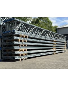Palettenregalständer Regalständer Palettenregal, gebraucht | SSI Schäfer PR600 | Ständertyp: P95 | Ständertiefe: auswählbar | Ständerhöhe: auswählbar | sendzimir verzinkt