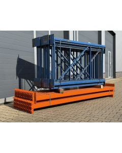 Palettenregalanlage Palettenregal, gebraucht | Cornix/Duwic | Regalst&auml;nder: 1.880 x 1.000 mm | Lichte Weite: 2.705 mm | Regall&auml;nge: 22,54 lfm.