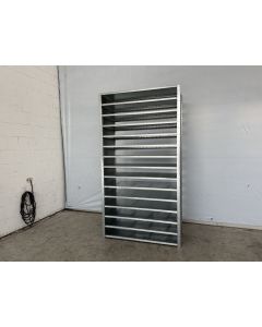 Fachbodenregal Magazinregal, gebraucht | Dexion HI280 | Gesamthöhe: 2.500 mm | Gesamttiefe: 610 mm | Regallänge: 1,38 lfm.