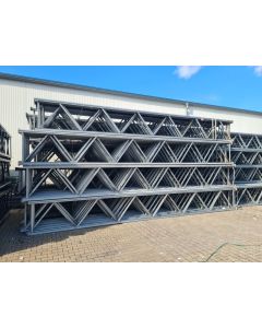 Palettenregalständer, gebraucht/ Mecalux/ Tiefe: 850 mm/ Profil: 120 mm/ Höhe: Auswählbar 