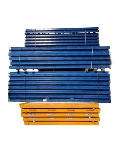 Palettenregalanlage Palettenregal, gebraucht | Jung Heinrich MPB | Regalständer: 11.500 x 1.100 mm | Lichte Weite: 3.900 mm | Regallänge: 36,30 lfm.