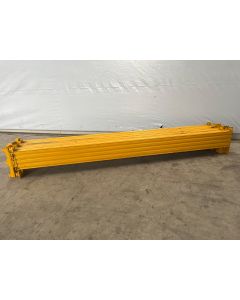 Palettenregaltraverse Traverse Palettenregal, gebraucht | Metal Sistem Unipal | lichte Weite: 1.700 mm | K: 140 x 45 mm | gelb