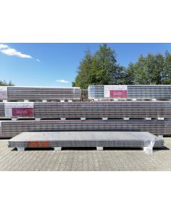 Sandwichplatten 60 mm Wand II. Wahl RAL 9007 Paket 838B