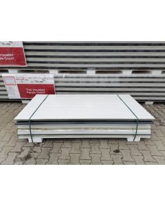 Sandwichplatten 60 mm Dach II. Wahl RAL 7016 Paket 1001B