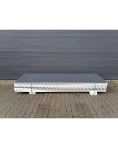 Sandwichplatten 40 mm Wand II. Wahl RAL 7016 Paket 1019B