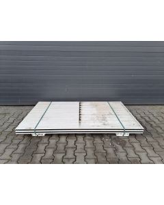 Sandwichplatten 40 mm Wand II. Wahl weiß Paket 1028B