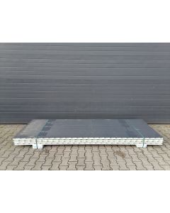 Sandwichplatten 40 mm Wand II.Wahl RAL 7016 Anthrazit Paket 1033B