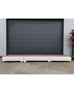 Sandwichplatten 40 mm Dach II. Wahl RAL 8012 Paket 1041B