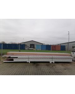 Sandwichplatten 40 mm Dach II. Wahl RAL 8012 Paket 1042B