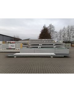 Sandwichplatten 40 mm Dach II. Wahl Anthrazit Paket 1050B