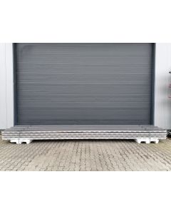 Sandwichplatten 60 mm Dach II. Wahl schwarz Paket 1057 B