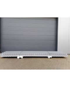 Sandwichplatten 80 mm Dach II. Wahl Anthrazit Paket 1067B