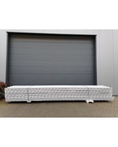 Sandwichplatten 80 mm Dach II. Wahl weißaluminium Paket 1068 B