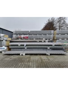 Sandwichplatten 80 mm Dach II. Wahl RAL 9007 Paket 1081B