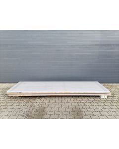 Sandwichplatten 80 mm Wand II. Wahl RAL 9006 Paket 1088B