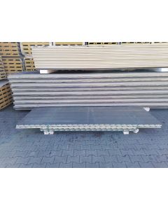 Sandwichplatten 40 mm Wand II. Wahl RAL 7016 Paket 1190B