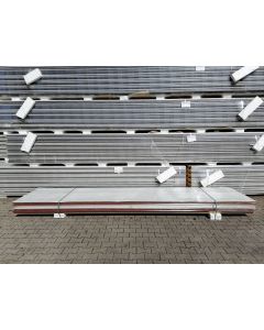 Sandwichplatten 40 mm Dach II. Wahl RAL 8012 Paket 1195B