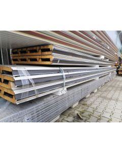 Sandwichplatten 40 mm Dach II. Wahl RAL 7016 Paket 1206B