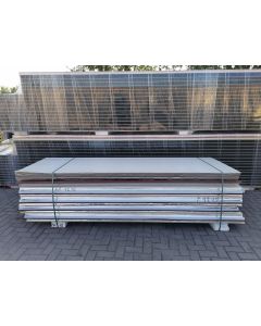 Sandwichplatten 40 mm Dach II. Wahl RAL 8012 Paket 1215B
